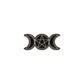 Triple Moon Pentagram - Pin