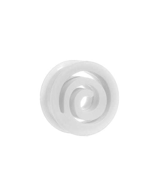 Spiral - White - Silicone Tunnel