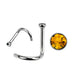 Yellow Gem - 18g - Nose Twist