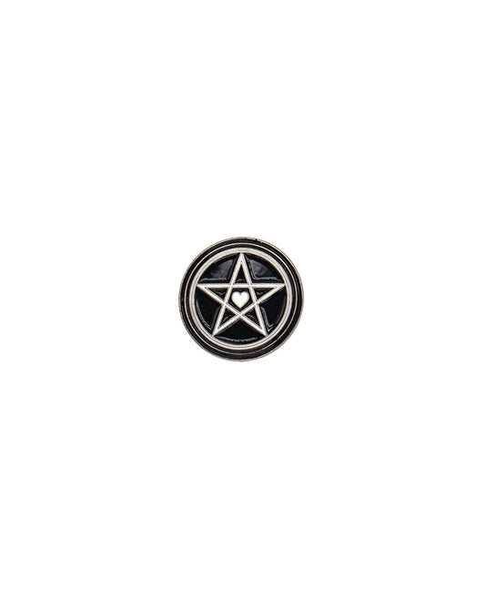 Pentacle Heart - Pin