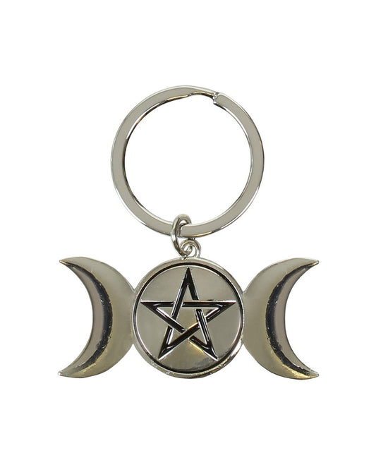 Triple Moon - Keyring